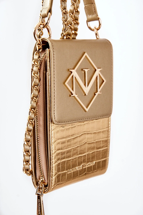 Mała Damska Torebka Monnari ETUA020-023 Złota