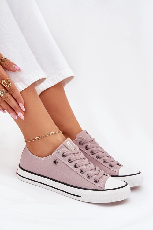 Trampki Damskie Niskie Big Star DD274A233 Szare