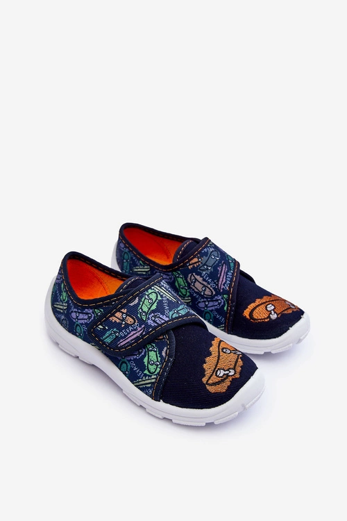 Chłopięce Papcie Befado 974X503 Granatowe