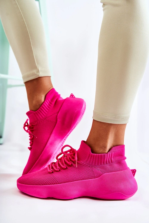 Wsuwane Buty Sportowe Damskie Fuksja Dalmiro