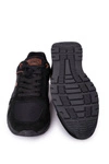 Męskie Sportowe Buty Sneakersy Czarne Fabian