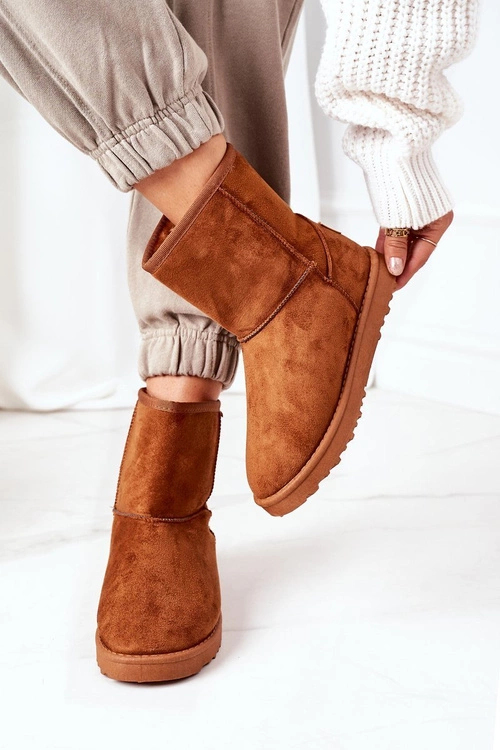 Śniegowce Cross Jeans EE2R4028C Brązowe