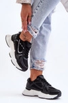 Damskie Buty Sportowe Sneakersy Czarne Feluci