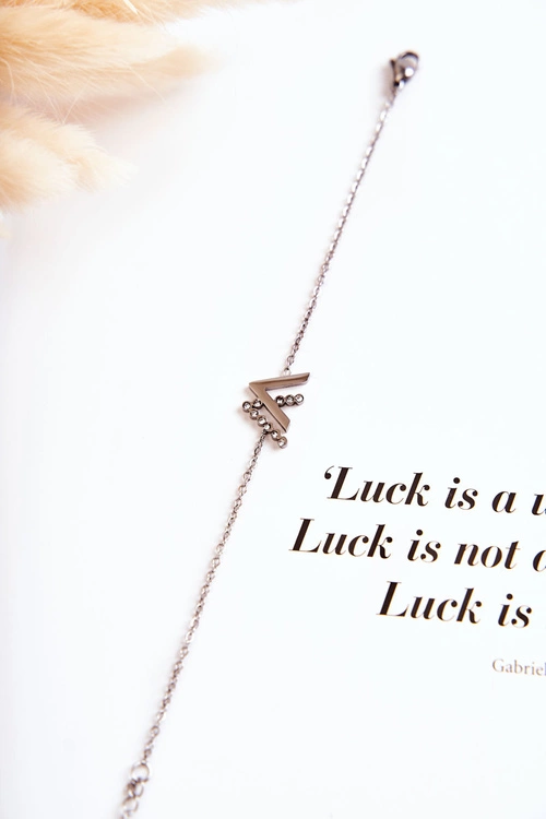 Bransoletka Na Łańcuszku Z Cyrkoniami Srebrna