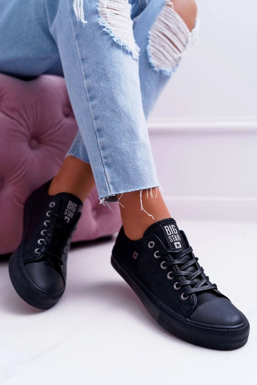 Trampki Damskie Big Star Czarne EE274384