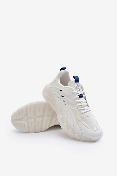 Buty Sportowe Sneakersy Męskie HI-POLY SYSTEM Big Star NN174383 Białe