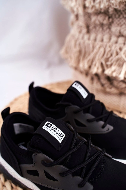Sportowe Dziecięce Big Star Czarne FF374147