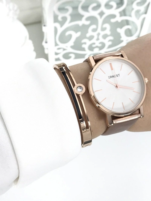 Damski Zegarek Ernest Vega Złoty