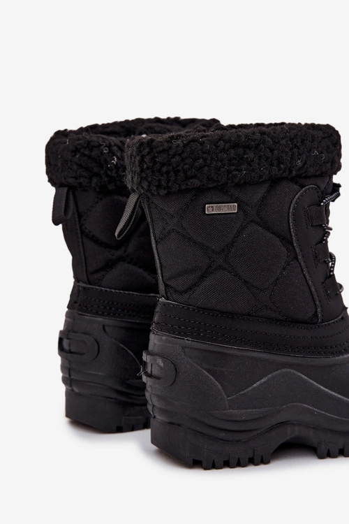 Ocieplane Śniegowce Dziecięce Na Zamek Big Star OO374073 Czarne