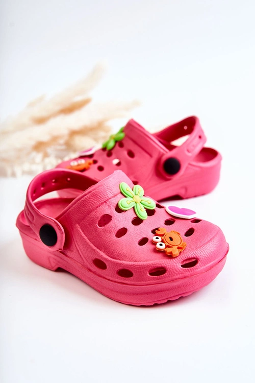 Dziecięce Piankowe Klapki Kroksy Różowe Sailor