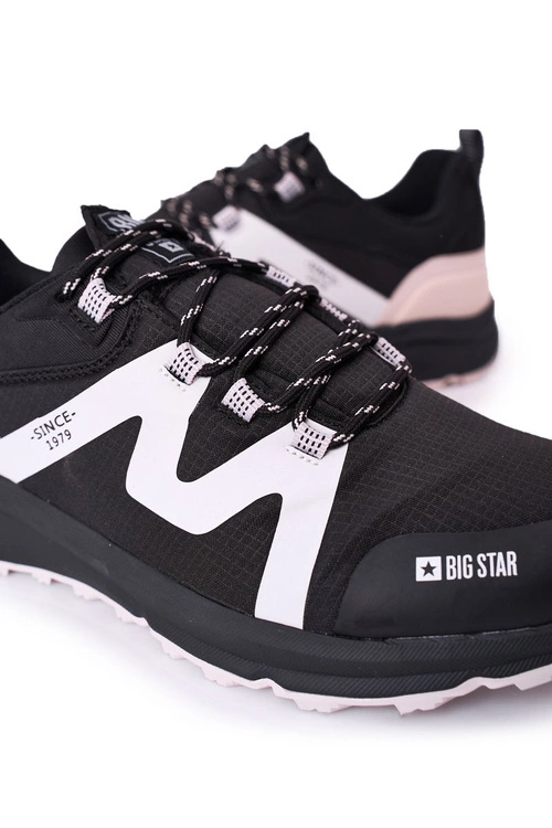 Męskie Sportowe Buty Memory Foam Big Star HH174088 Czarne