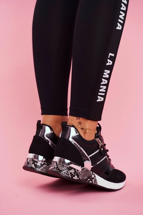 Sportowe Damskie Buty Czarne Figure