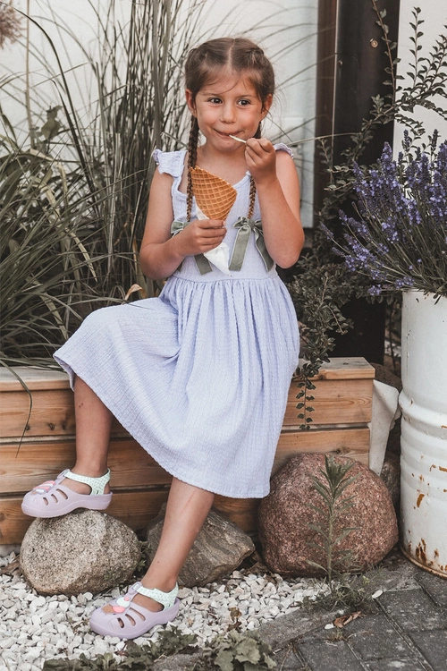 Sandałki Dziecięce Na Rzep 83486 Ipanema Summer XIII Baby Fioletowe