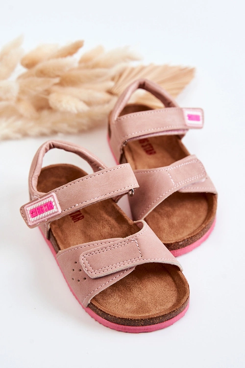 Dziecięce Sandałki Big Star JJ374121 Różowe