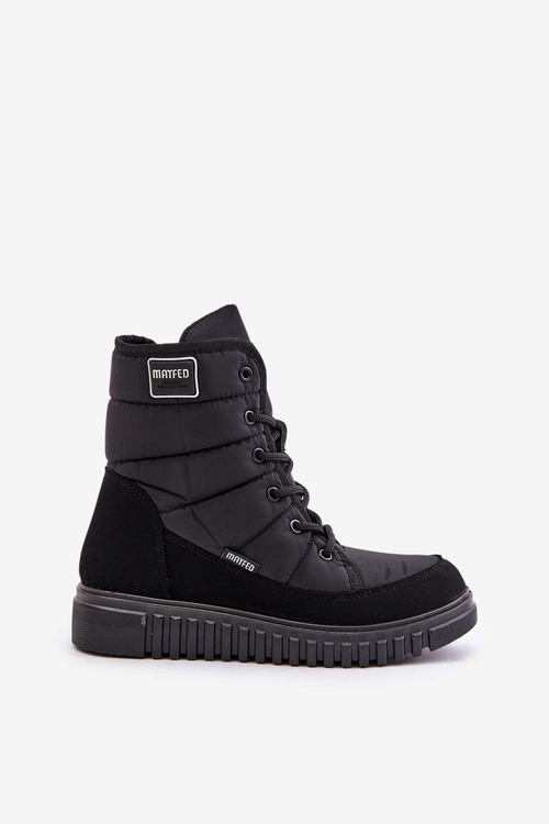 Śniegowce Damskie Progress PROGJ-24-157 Czarne