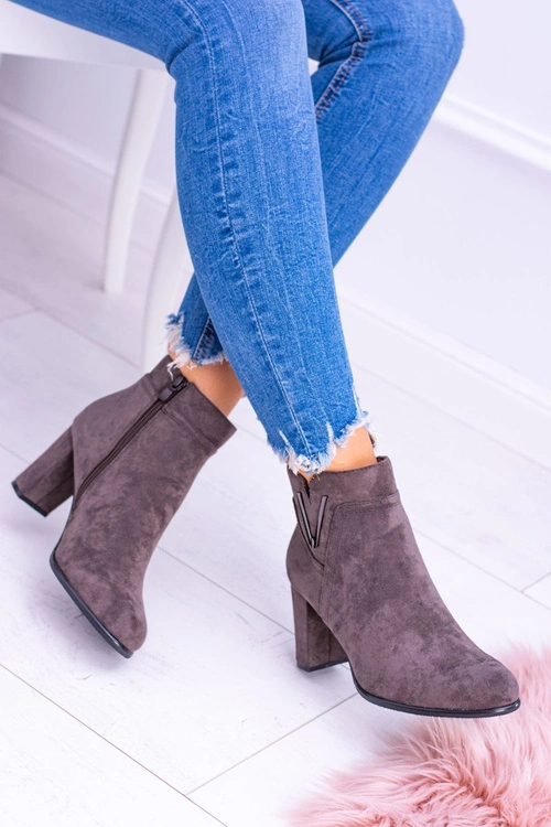 Sergio Leone Botki Na Słupku Coffe Zamsz Valentia