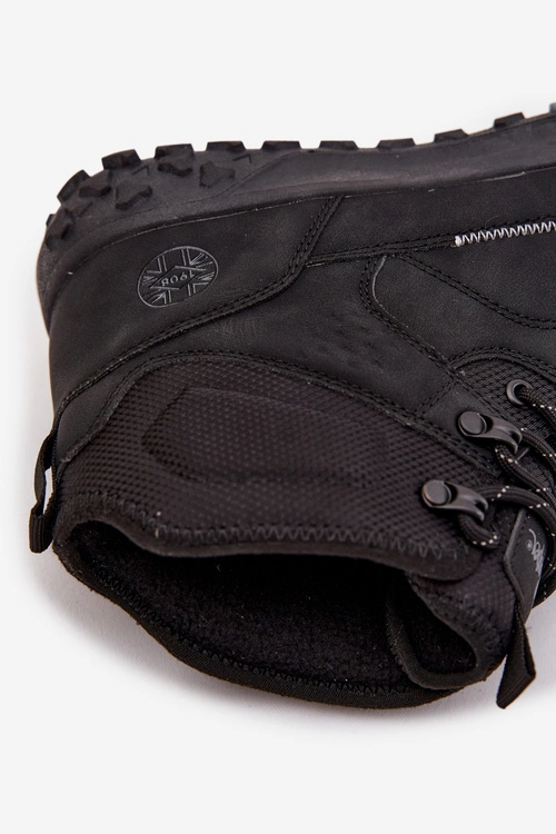 Buty Zimowe Męskie Trapery Ocieplane Lee Cooper LCJ-25-01-3725 Czarne