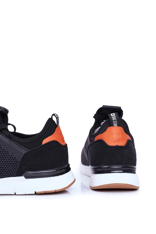 Sportowe Męskie Buty Big Star Czarne FF174163