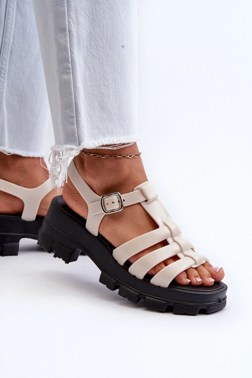 Pachnące Sandały Damskie ZAXY NN285040 Jasnobeżowe