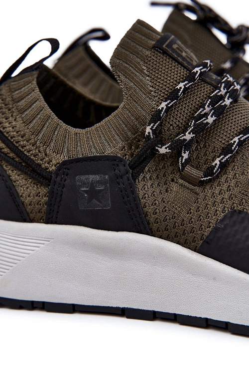 Męskie Buty Sportowe Big Star KK174014 Khaki