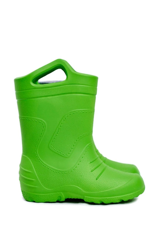 Dziecięce Kalosze Zielone Wyjmowana Wkładka Stomilki