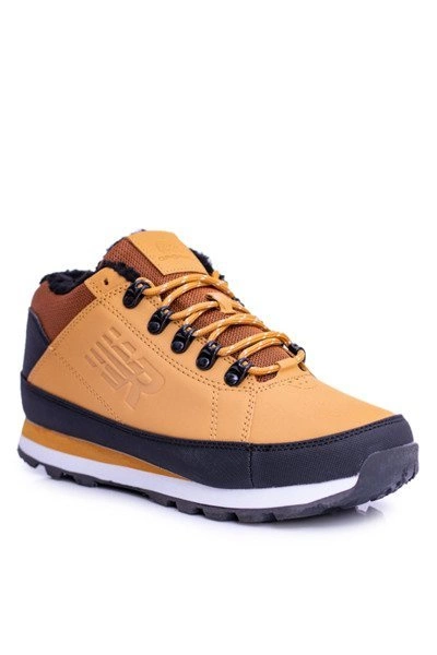 Męskie Ocieplane Buty Trekkingowe Camel Newlans2