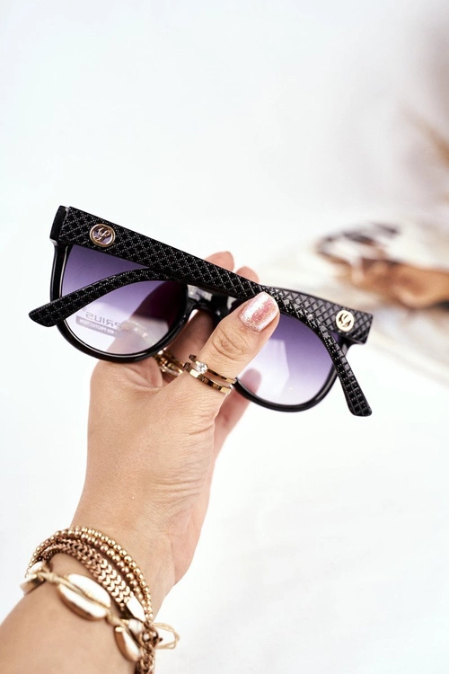 Okulary Przeciwsłoneczne Prius PR-V85 Czarne Niebieski Gradient