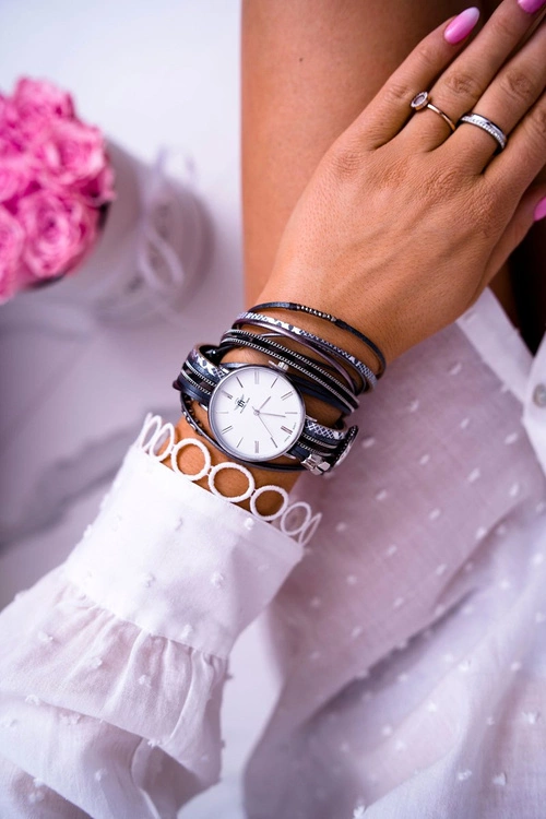 Damski Zegarek Michael John Owijany Szary Lanell