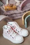 Dziecięce Wysokie Trampki Z Suwakiem BIG STAR HH374191 Różowe