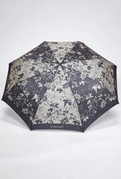 Parasol Składany Monnari UMB0060-M15 Grafitowo-Beżowy