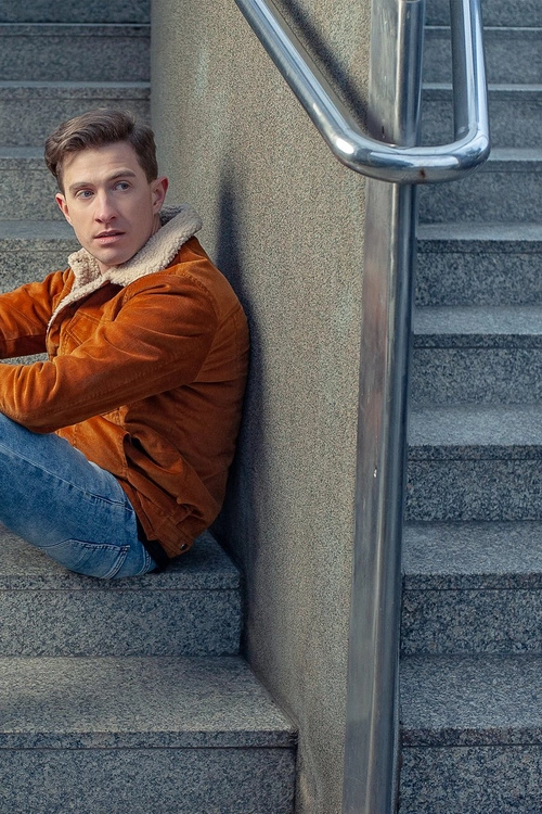 Męskie Klasyczne Wysokie Trampki BIG STAR FF174551 Białe