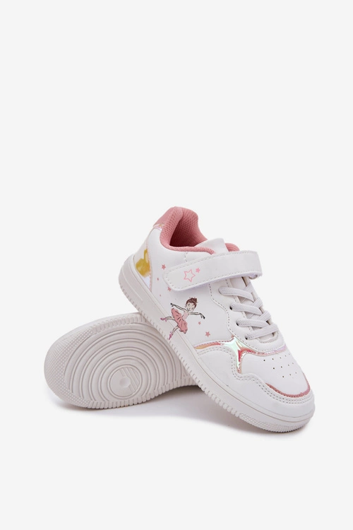 Dziewczęce Buty Sportowe Baletnica Białe Ulinasse