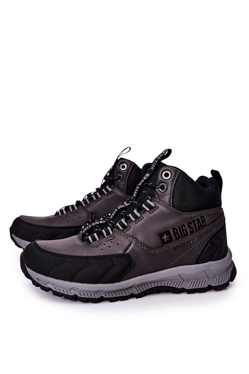Wysokie Sportowe Buty Big Star II174176 Czarne