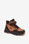 Buty Zimowe Trekkingowe Dziecięce Na Rzep Ocieplane Camel Miravie