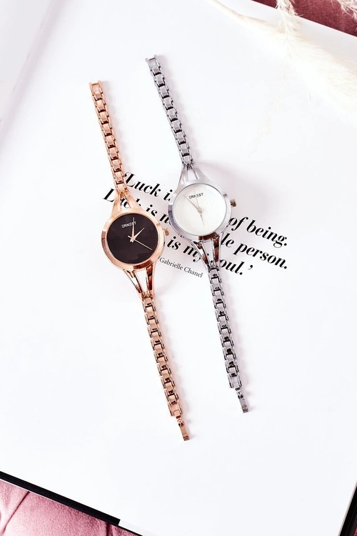 Mały Zegarek Na Bransolecie ERNEST Srebrny