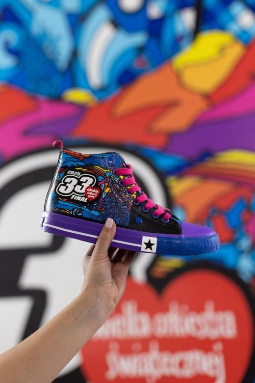 Oficjalne trampki damskie BIG STAR x WOŚP RR274A650