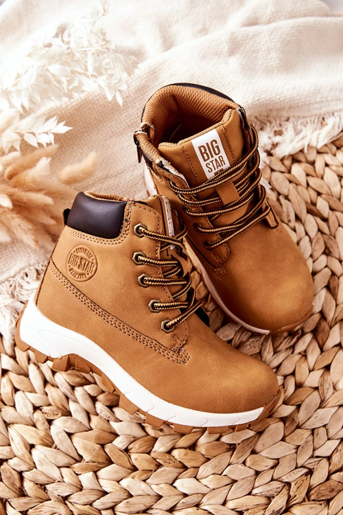 Dziecięce Buty Trekkingowe Big Star II374101 Camel