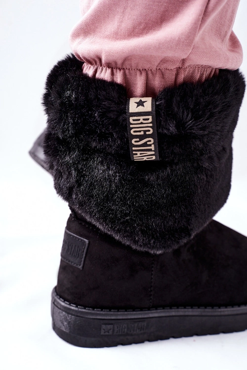 Damskie Śniegowce Big Star II274123 Czarne