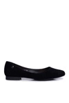 Baleriny Damskie Zamszowe Sergio Leone BL611 Czarne Nemsis