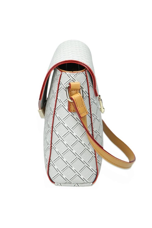 Biała Torebka Damska Listonoszka NBAG-F2300-C000