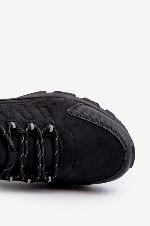 Męskie Buty Trekkingowe Czarne McBraun