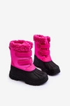 Dziecięce Śniegowce Na Rzepy Big Star Fuksja MM374112