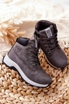 Dziecięce Buty Trekkingowe Big Star II374102 Szary