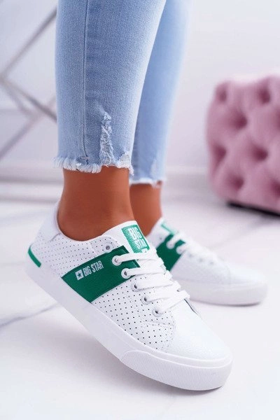 Trampki Damskie Big Star Białe EE274336