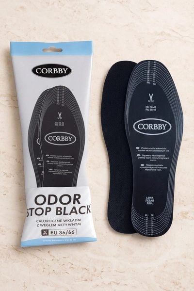 Corbby ODOR STOP wkładki przeciwpotne z węglem aktywnym