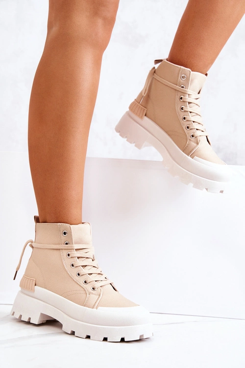 Trapery Wiązane Ciemnobeżowe Faithfull