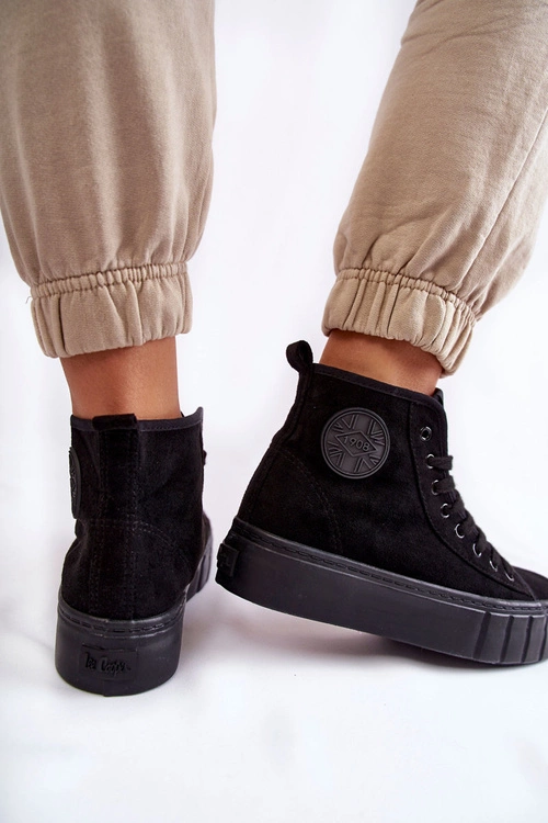 Wysokie Trampki Lee Cooper LCJ-22-31-1432L Czarne