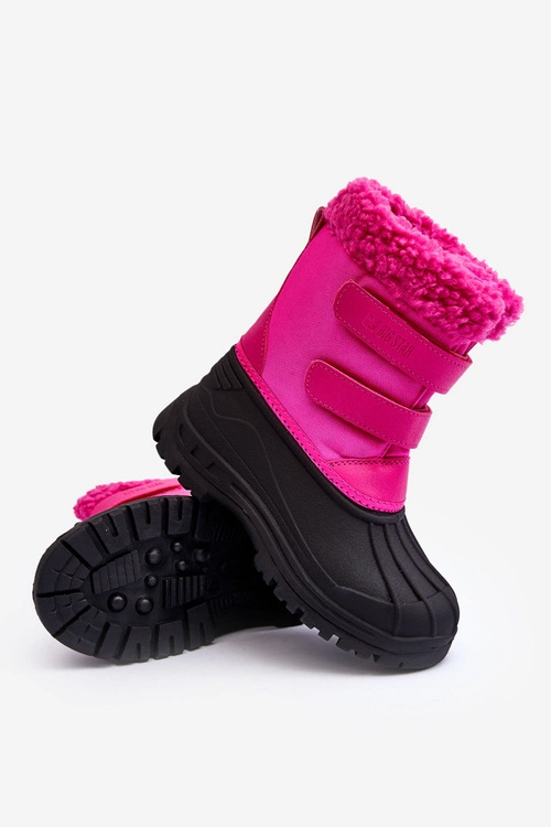 Dziecięce Śniegowce Na Rzepy Big Star Fuksja MM374112