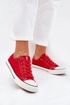 Trampki Damskie Niskie Big Star DD274A234 Czerwone
