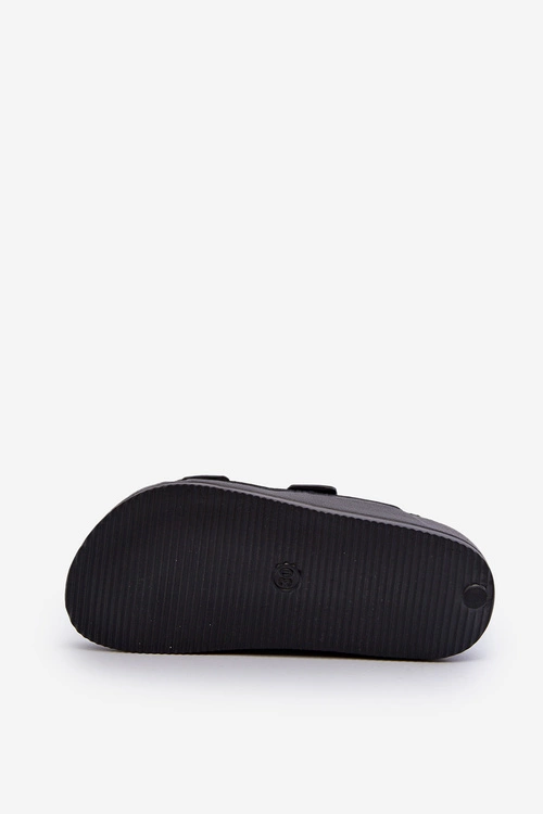 Klapki Dziecięce Lekkie Z Klamrami BIG STAR NN374541 Czarne